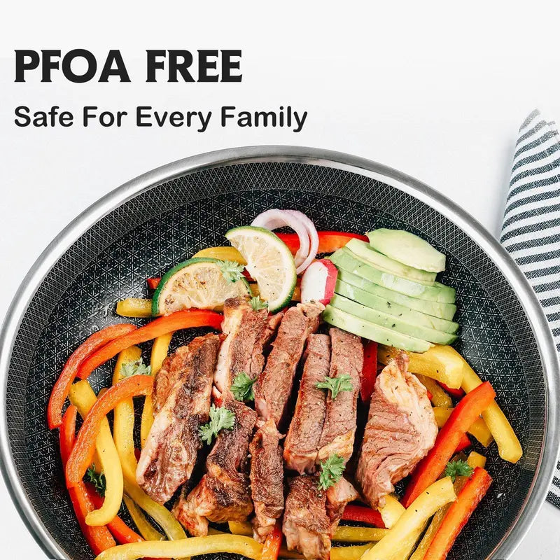 Hybrid Nonstick Stainless Steel Cookware Sets