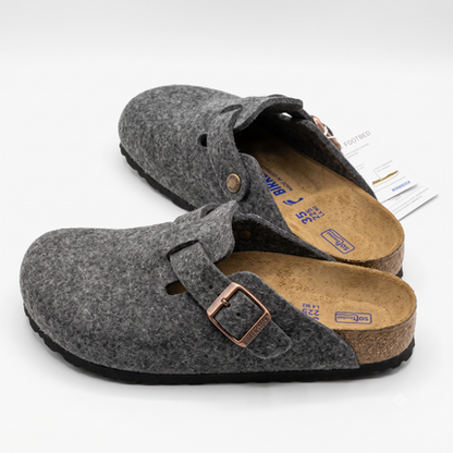 Boston Soft Footbed Suede Clogs
