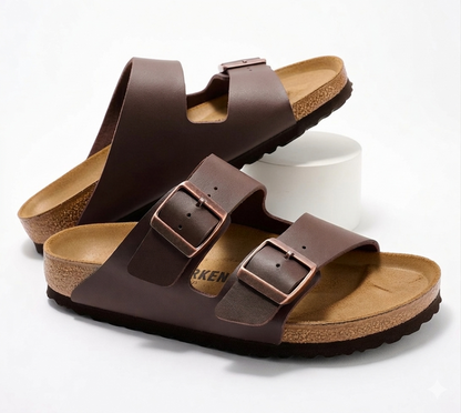 Two-Strap Recovery Slide Sandals
