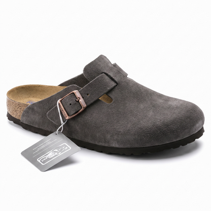 Boston Soft Footbed Suede Clogs
