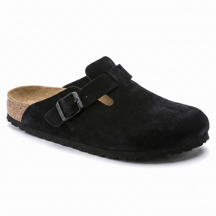 Boston Soft Footbed Suede Clogs