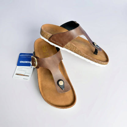 Recovery Thong Sandal - Gizeh - Black