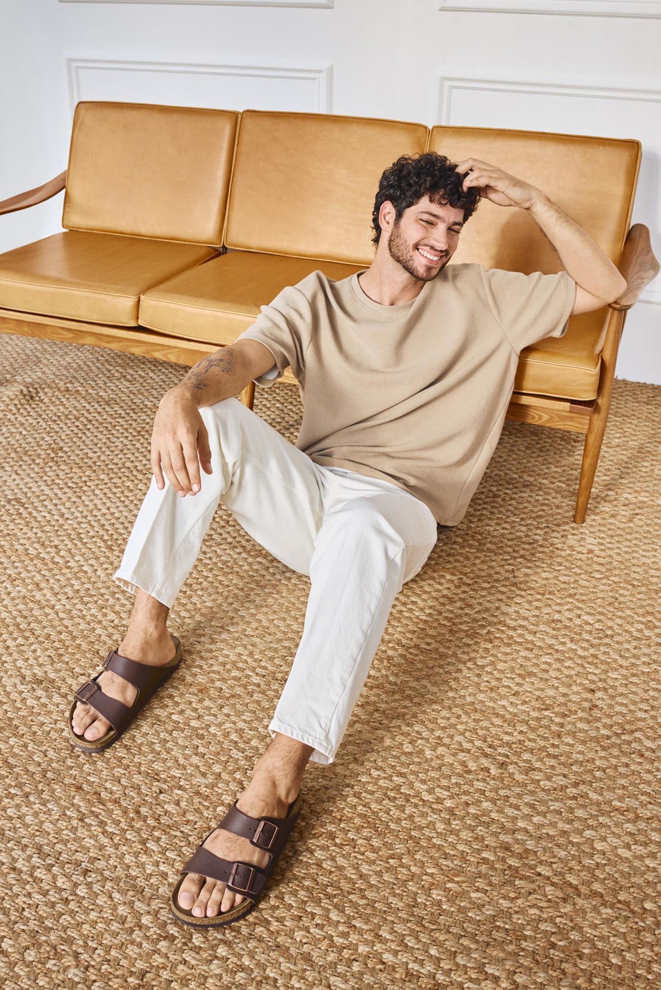 Two-Strap Recovery Slide Sandals