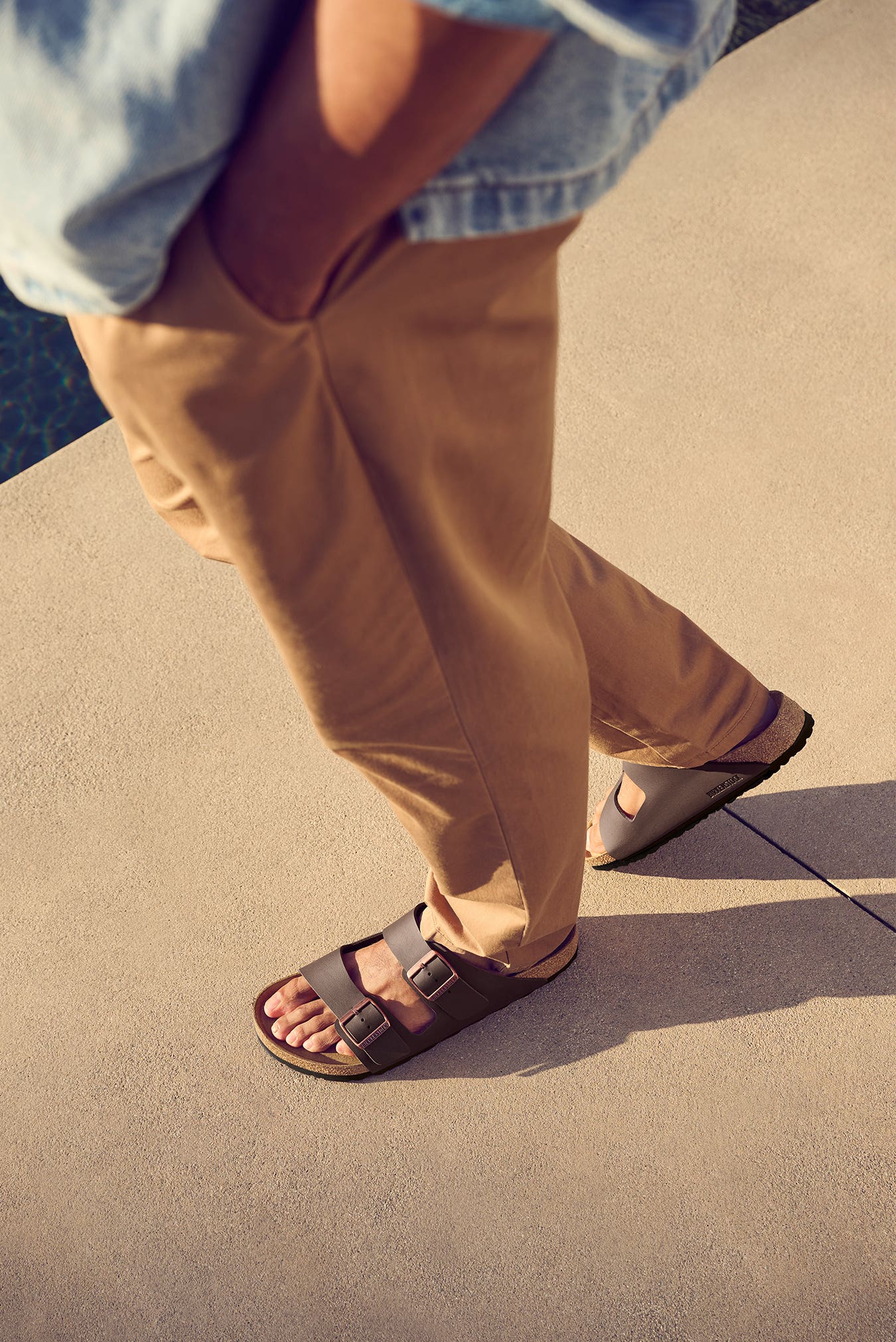 Two-Strap Recovery Slide Sandals