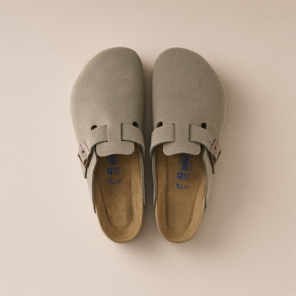 Boston Soft Footbed Suede Clogs